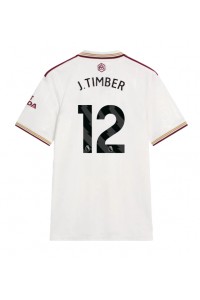 Fotbalové Dres Arsenal Jurrien Timber #12 Třetí Oblečení 2025-26 Krátký Rukáv